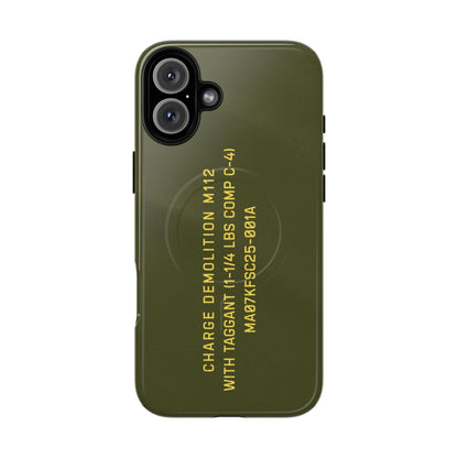 K-Factor Supply Co M112 (C-4) Tough Magnetic iPhone Case iPhone 16 Plus / Glossy