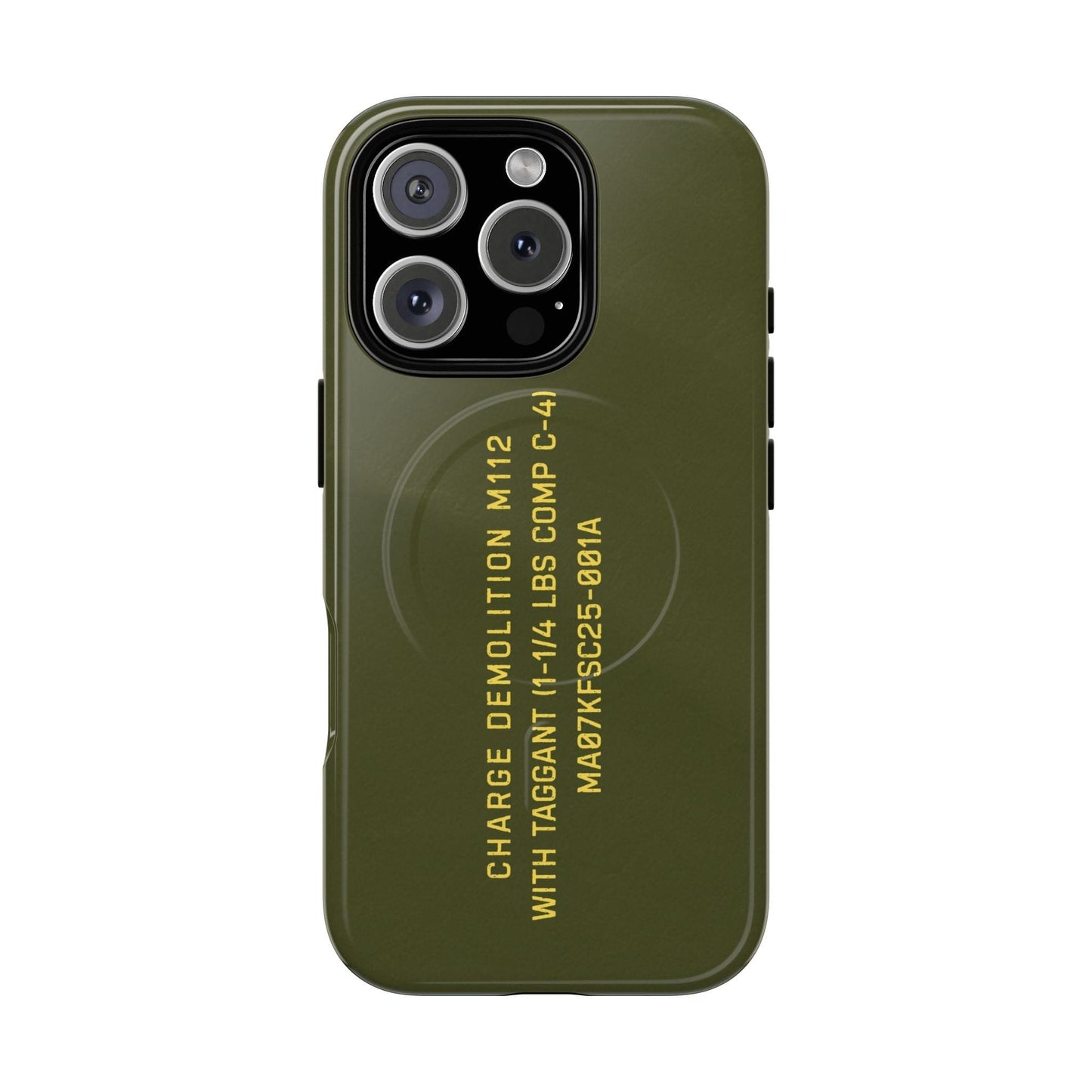 K-Factor Supply Co M112 (C-4) Tough Magnetic iPhone Case iPhone 16 Pro