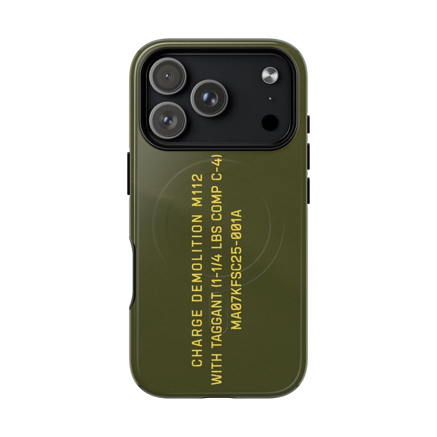 K-Factor Supply Co M112 (C-4) Tough Magnetic iPhone Case iPhone 17 Pro