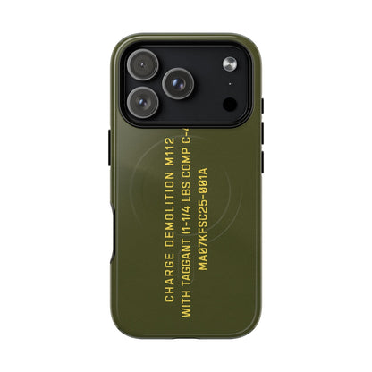 K-Factor Supply Co M112 (C-4) Tough Magnetic iPhone Case iPhone 17 Pro / Glossy