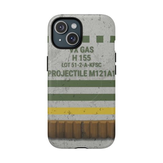 K-Factor Supply Co M121A1 (VX) Tough Magnetic iPhone Case iPhone 15 / Matte