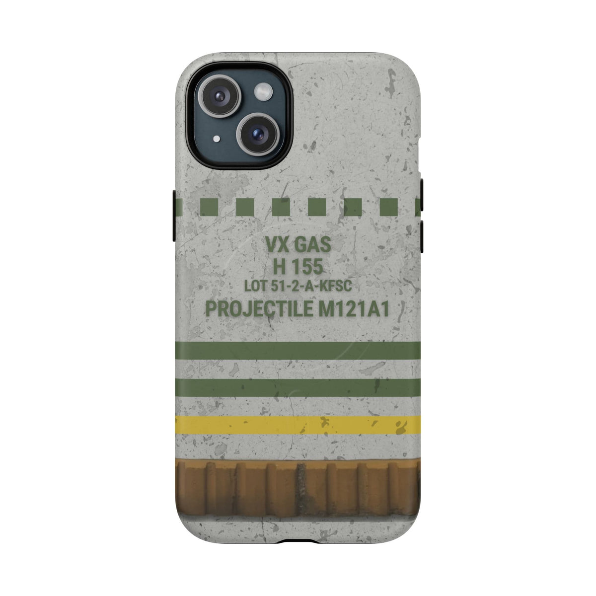 K-Factor Supply Co M121A1 (VX) Tough Magnetic iPhone Case iPhone 15 Plus