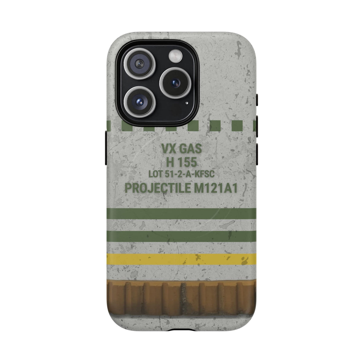 K-Factor Supply Co M121A1 (VX) Tough Magnetic iPhone Case iPhone 15 Pro