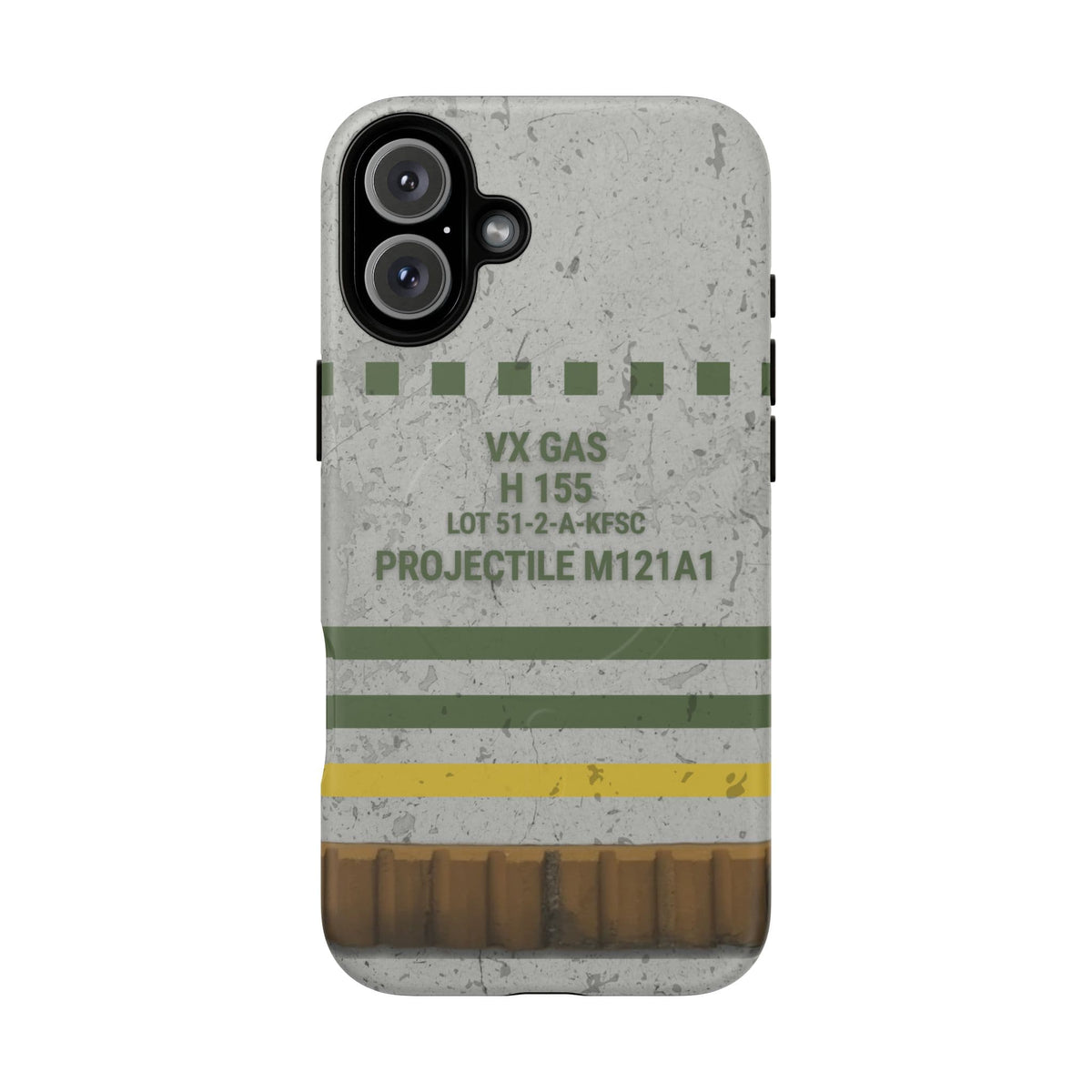 K-Factor Supply Co M121A1 (VX) Tough Magnetic iPhone Case iPhone 16 Plus