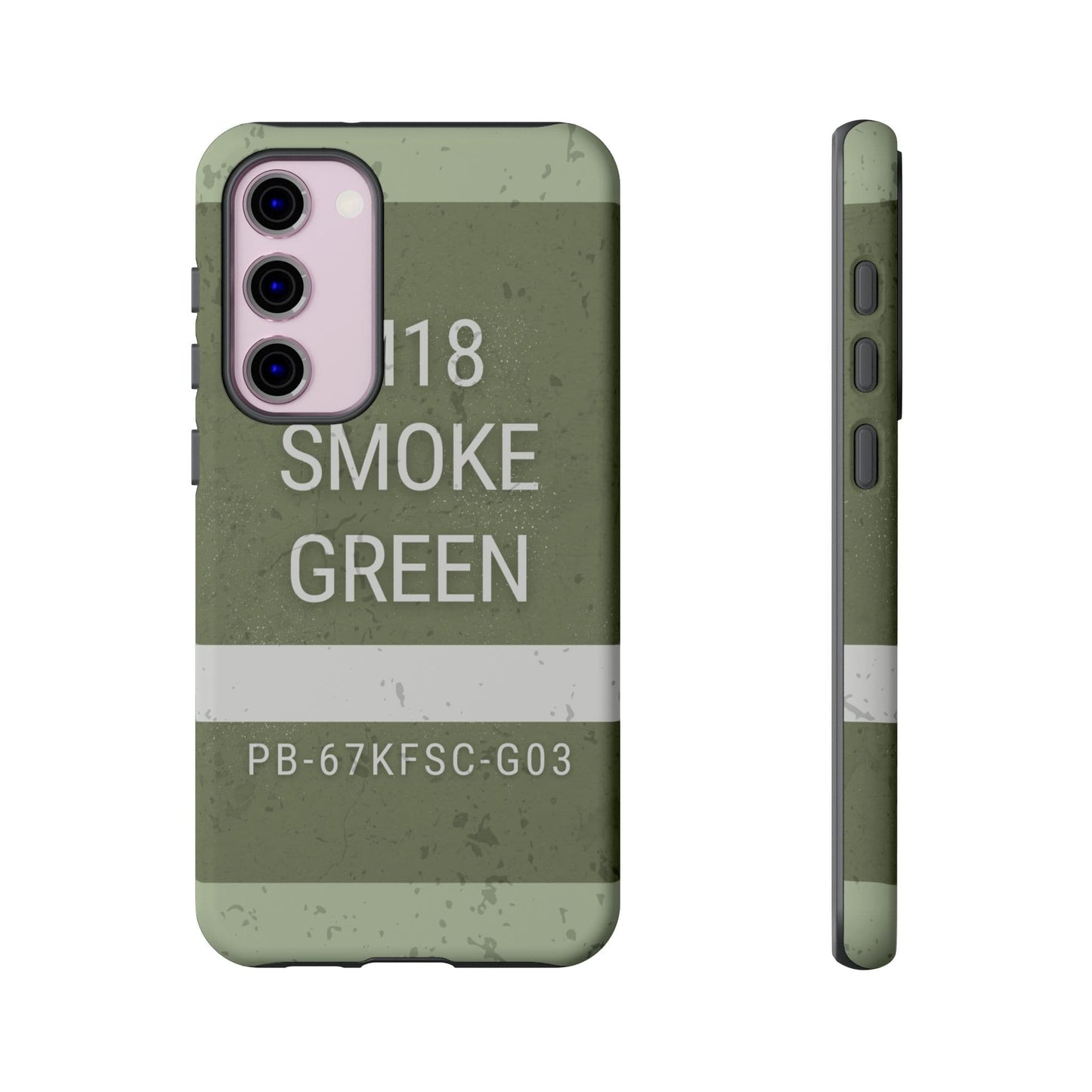 K-Factor Supply Co M18 Smoke (Green) Tough Android Case Samsung Galaxy S23 Plus / Matte