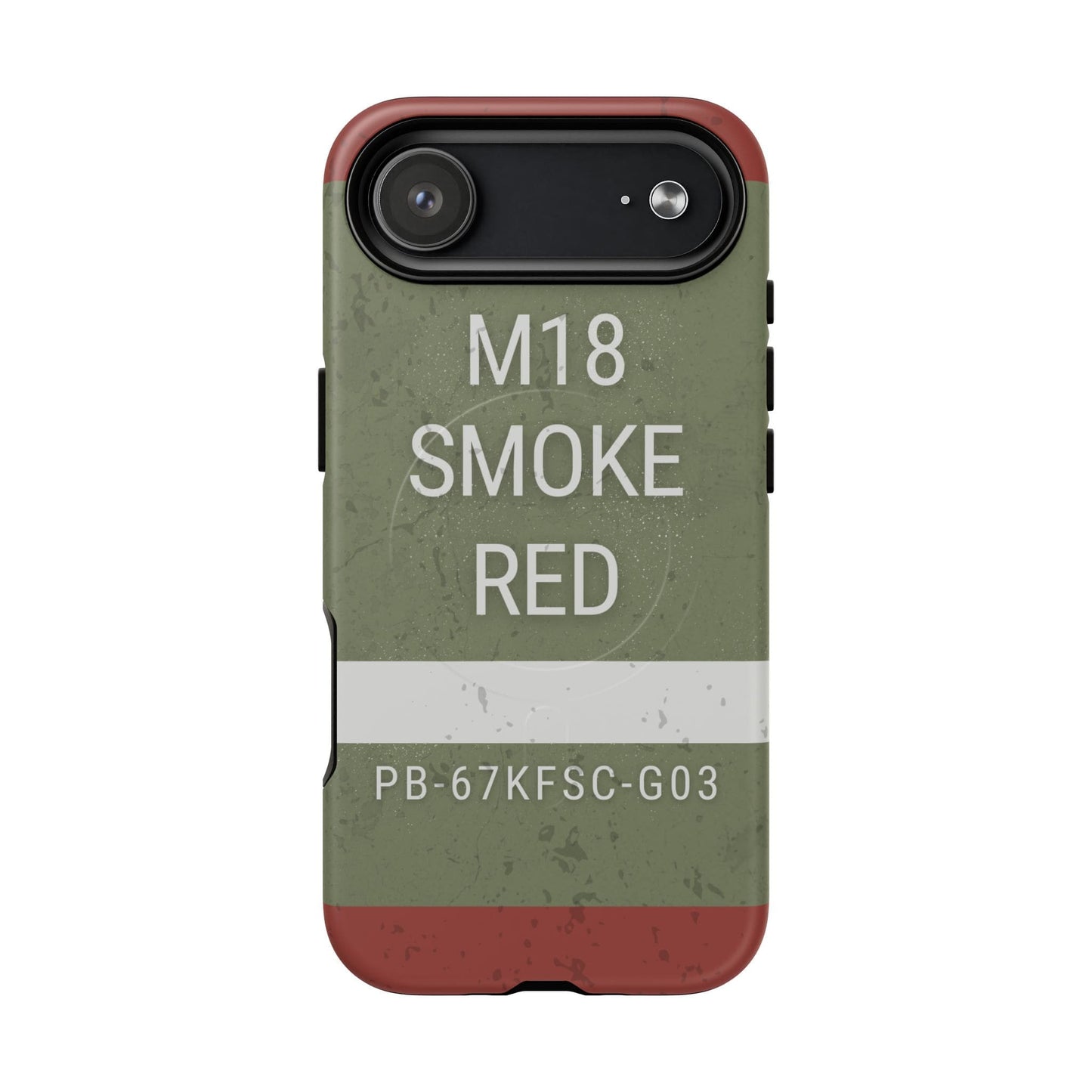 K-Factor Supply Co M18 Smoke (Red) Tough Magnetic iPhone Case iPhone 17 Air