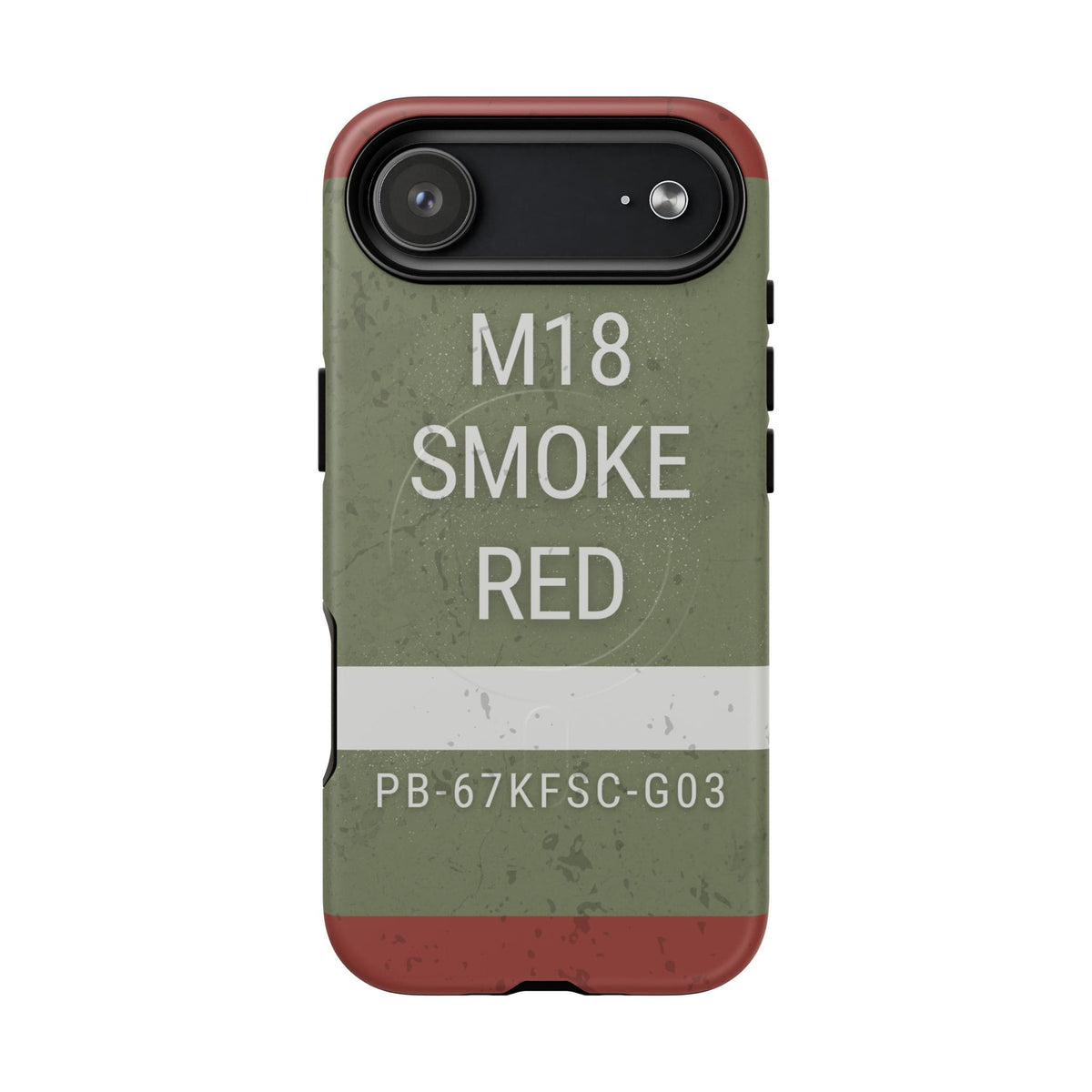 K-Factor Supply Co M18 Smoke (Red) Tough Magnetic iPhone Case iPhone 17 Air