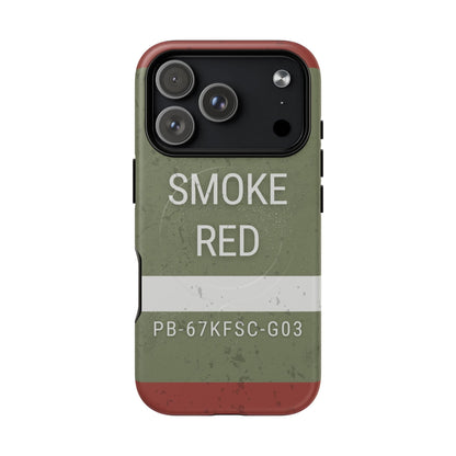 K-Factor Supply Co M18 Smoke (Red) Tough Magnetic iPhone Case iPhone 17 Pro