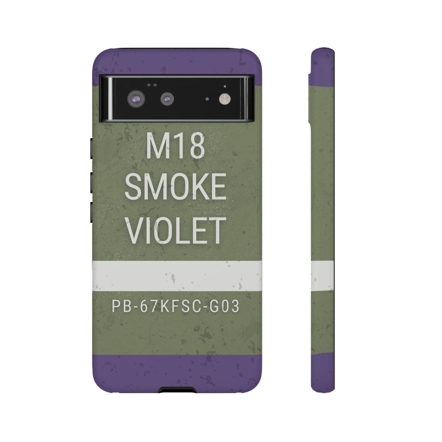 K-Factor Supply Co M18 Smoke (Violet) Tough Android Case Google Pixel 6
