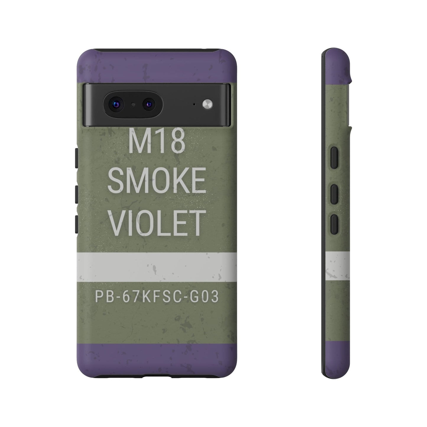 K-Factor Supply Co M18 Smoke (Violet) Tough Android Case Google Pixel 7