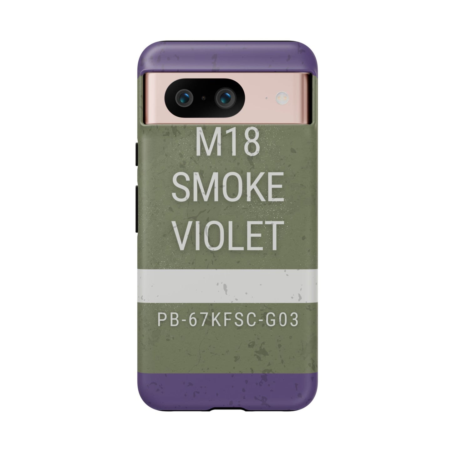 K-Factor Supply Co M18 Smoke (Violet) Tough Android Case Google Pixel 8