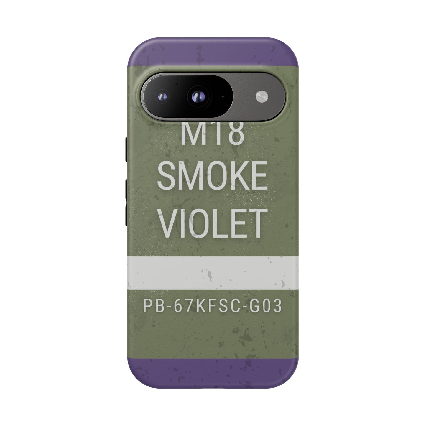 K-Factor Supply Co M18 Smoke (Violet) Tough Android Case Google Pixel 9
