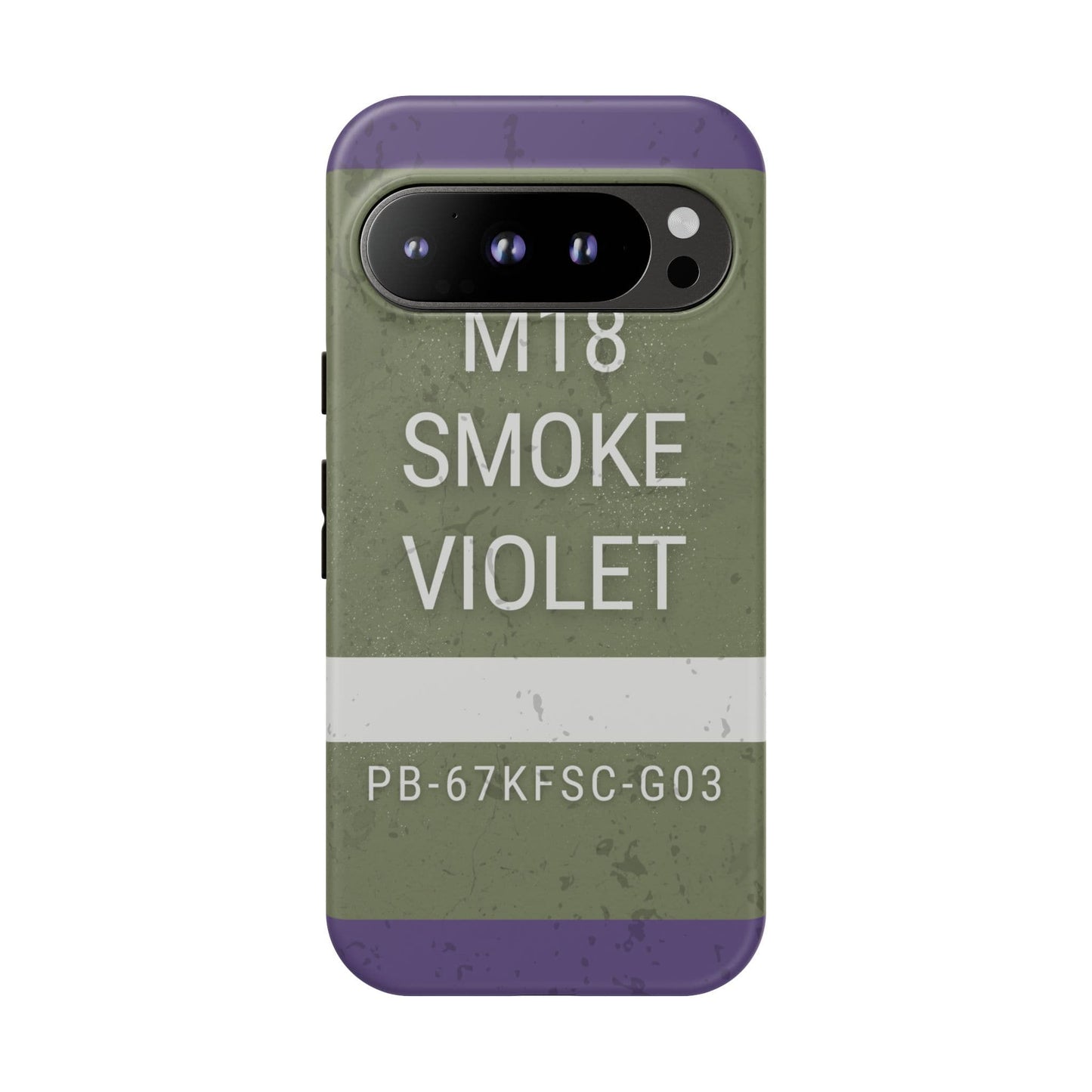 K-Factor Supply Co M18 Smoke (Violet) Tough Android Case Google Pixel 9 Pro