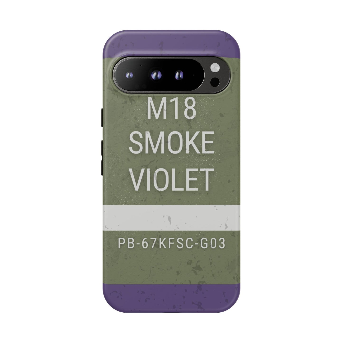 K-Factor Supply Co M18 Smoke (Violet) Tough Android Case Google Pixel 9 Pro XL