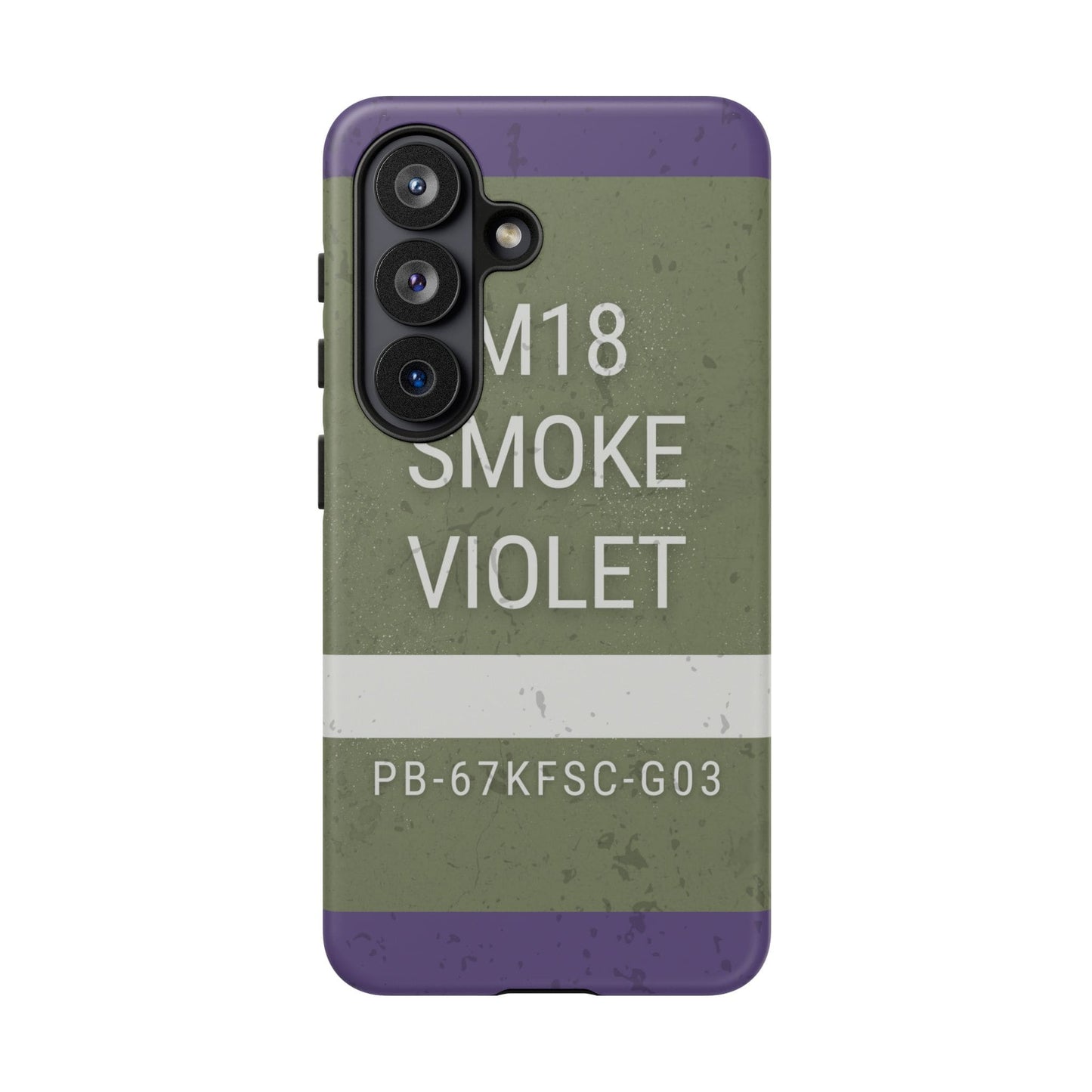 K-Factor Supply Co M18 Smoke (Violet) Tough Android Case Samsung Galaxy S26