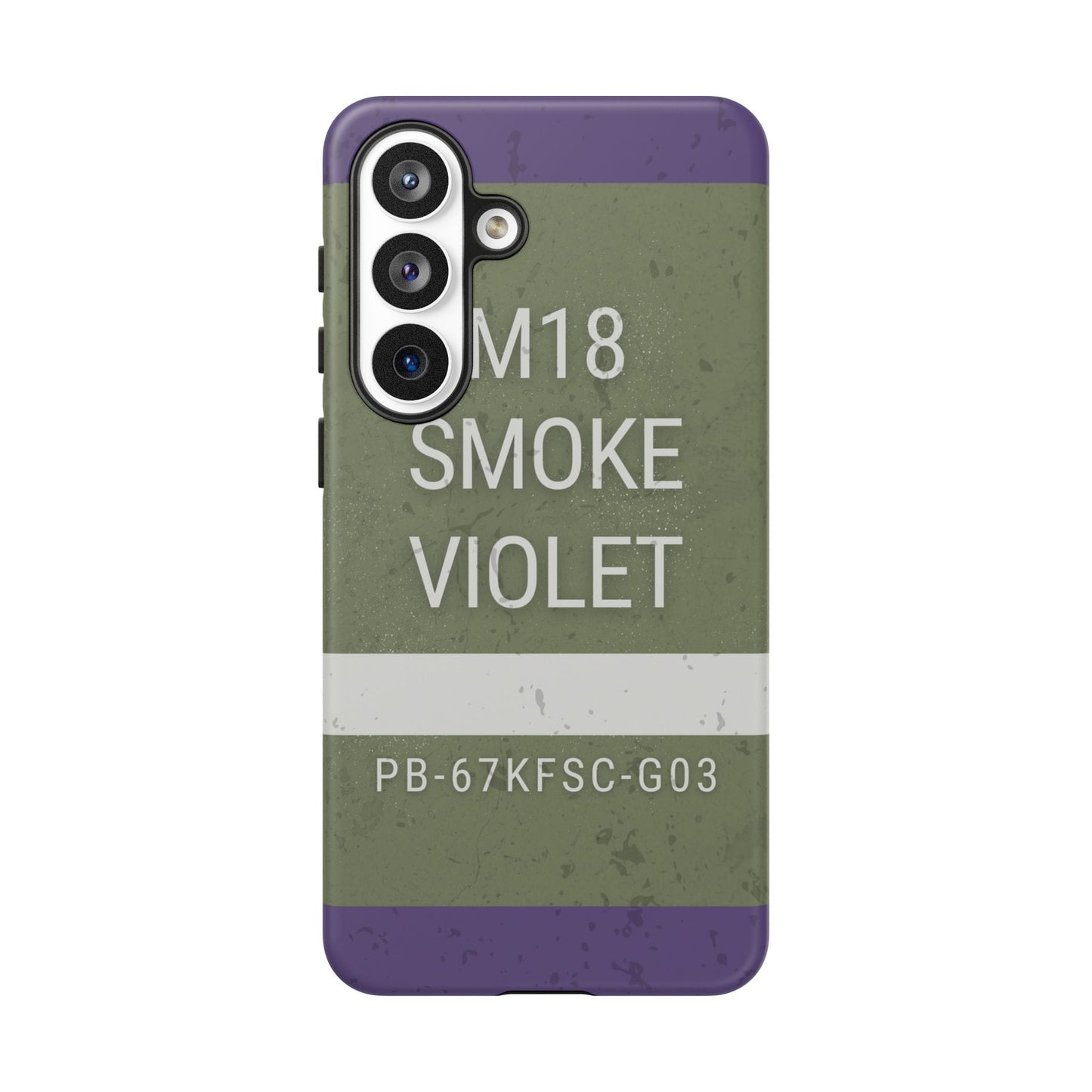 K-Factor Supply Co M18 Smoke (Violet) Tough Android Case Samsung Galaxy S26 Plus