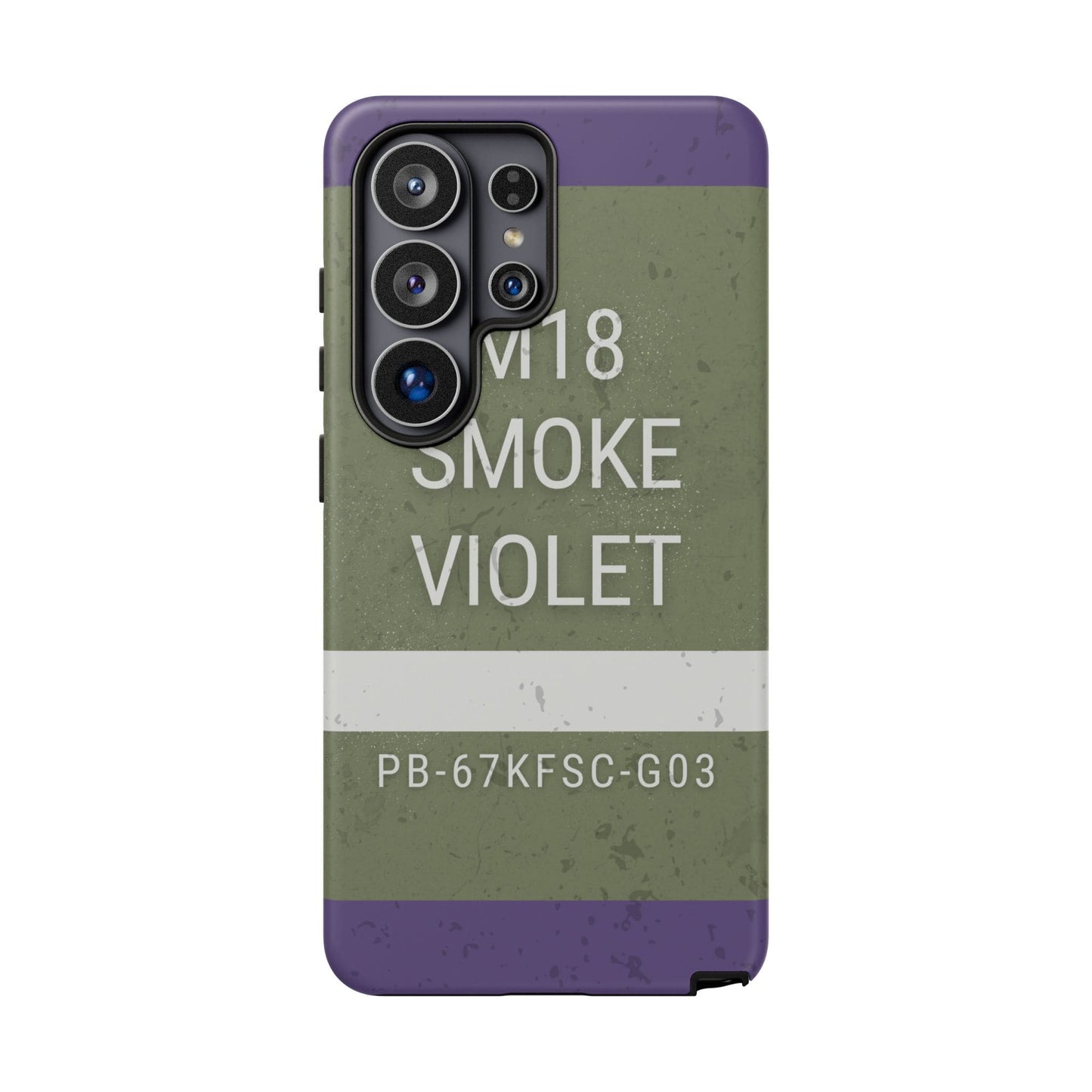 K-Factor Supply Co M18 Smoke (Violet) Tough Android Case Samsung Galaxy S26 Ultra