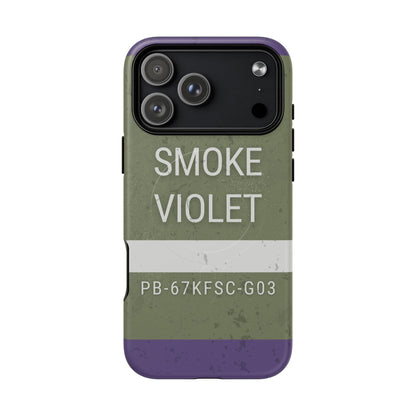 K-Factor Supply Co M18 Smoke (Violet) Tough Magnetic iPhone Case iPhone 18 Pro Max / Matte