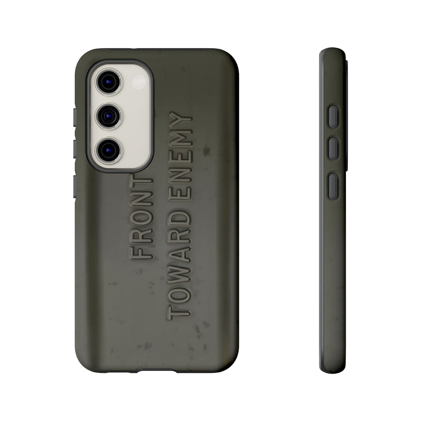 K-Factor Supply Co M18A1 Claymore Gen 3 (Dark ODG) Tough Android Case Samsung Galaxy S23