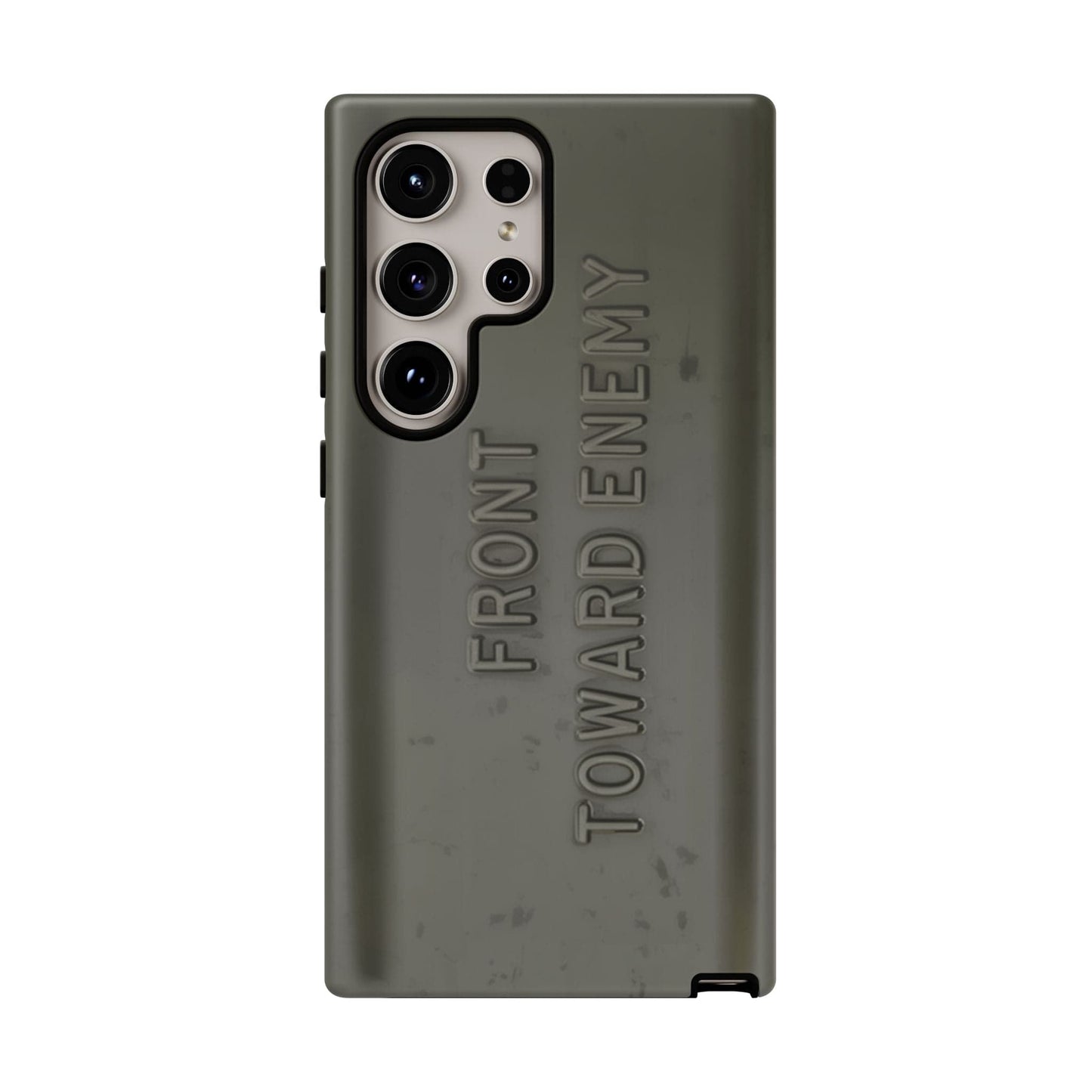 K-Factor Supply Co M18A1 Claymore Gen 3 (Dark ODG) Tough Android Case Samsung Galaxy S24 Ultra