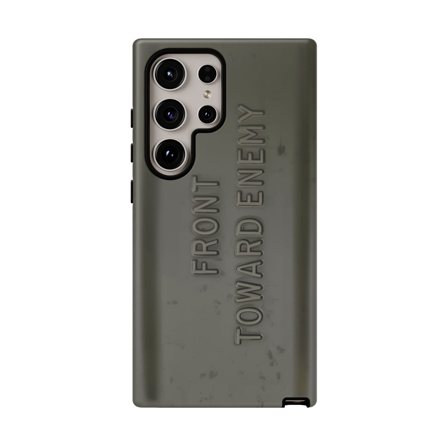 K-Factor Supply Co M18A1 Claymore Gen 3 (Dark ODG) Tough Android Case Samsung Galaxy S24 Ultra