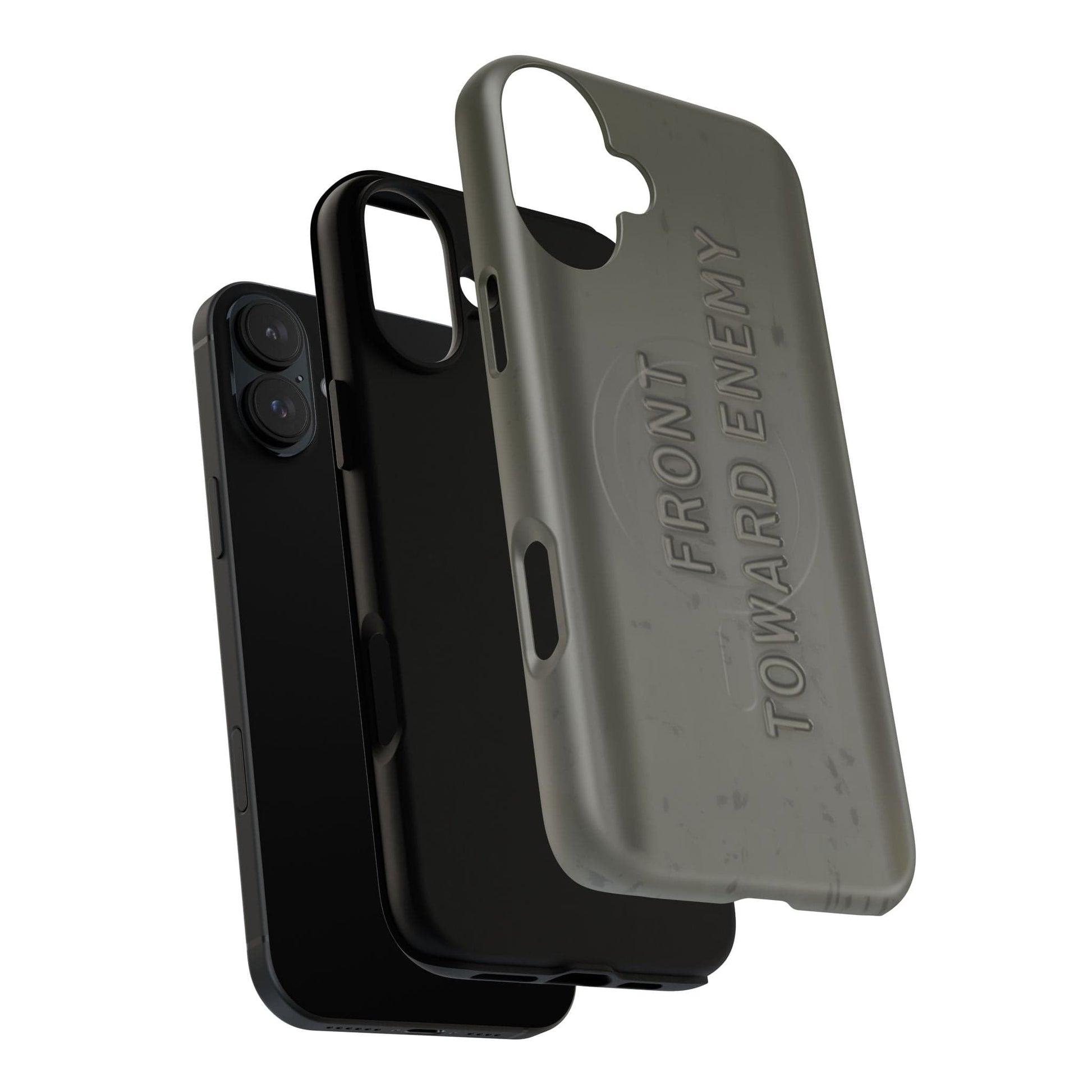 K-Factor Supply Co M18A1 Claymore Gen 3 (Dark ODG) Tough Magnetic iPhone Case