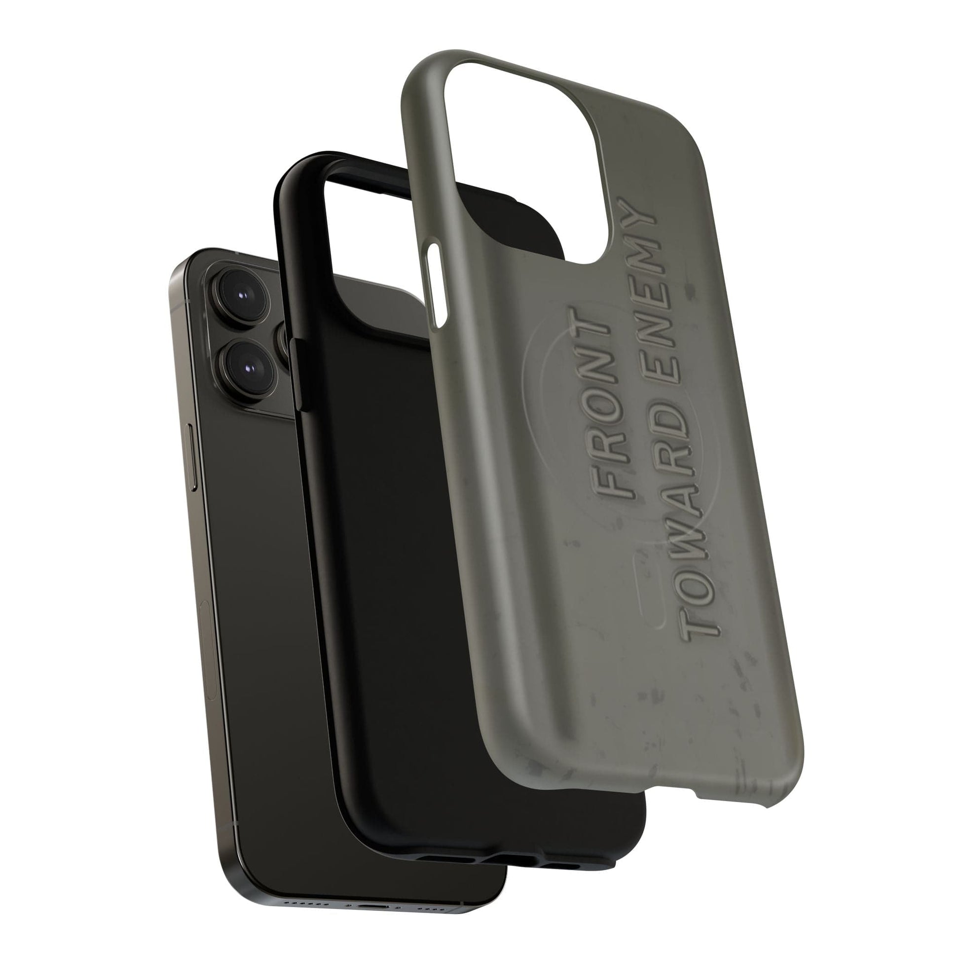 K-Factor Supply Co M18A1 Claymore Gen 3 (Dark ODG) Tough Magnetic iPhone Case