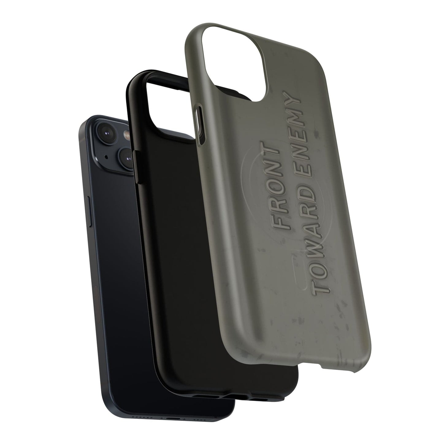 K-Factor Supply Co M18A1 Claymore Gen 3 (Dark ODG) Tough Magnetic iPhone Case