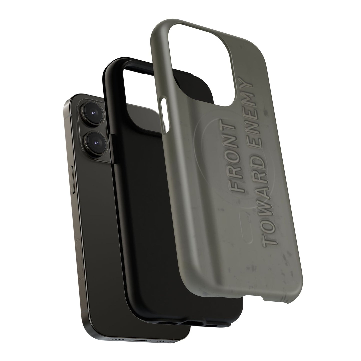 K-Factor Supply Co M18A1 Claymore Gen 3 (Dark ODG) Tough Magnetic iPhone Case