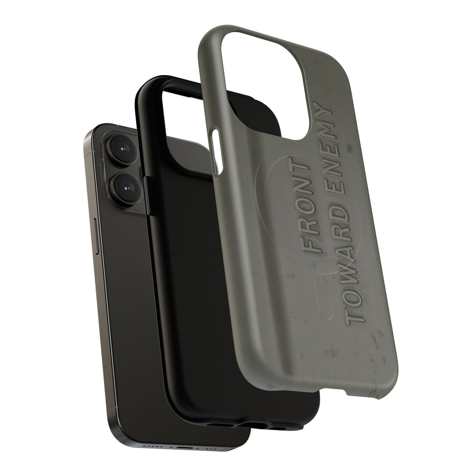 K-Factor Supply Co M18A1 Claymore Gen 3 (Dark ODG) Tough Magnetic iPhone Case