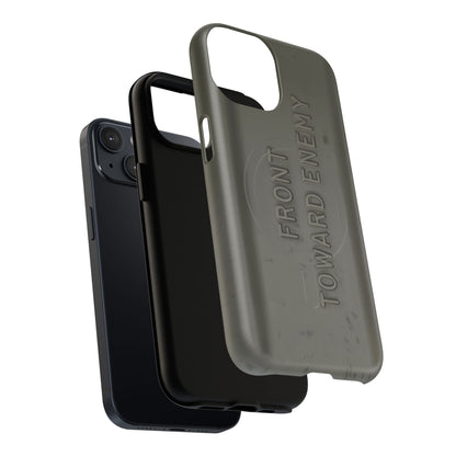 K-Factor Supply Co M18A1 Claymore Gen 3 (Dark ODG) Tough Magnetic iPhone Case