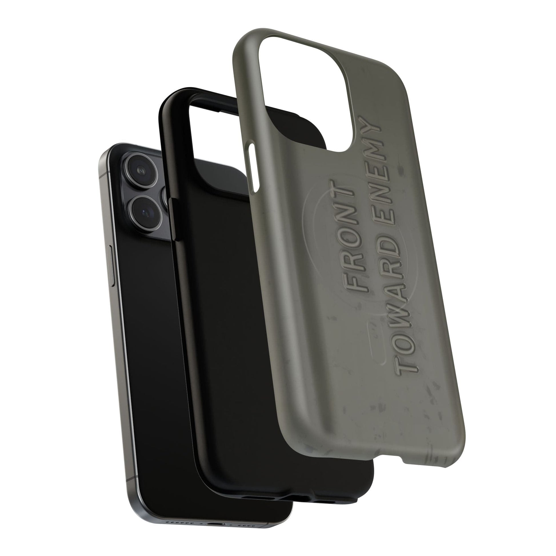 K-Factor Supply Co M18A1 Claymore Gen 3 (Dark ODG) Tough Magnetic iPhone Case