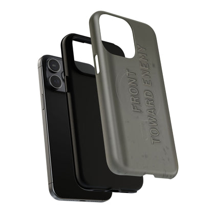 K-Factor Supply Co M18A1 Claymore Gen 3 (Dark ODG) Tough Magnetic iPhone Case