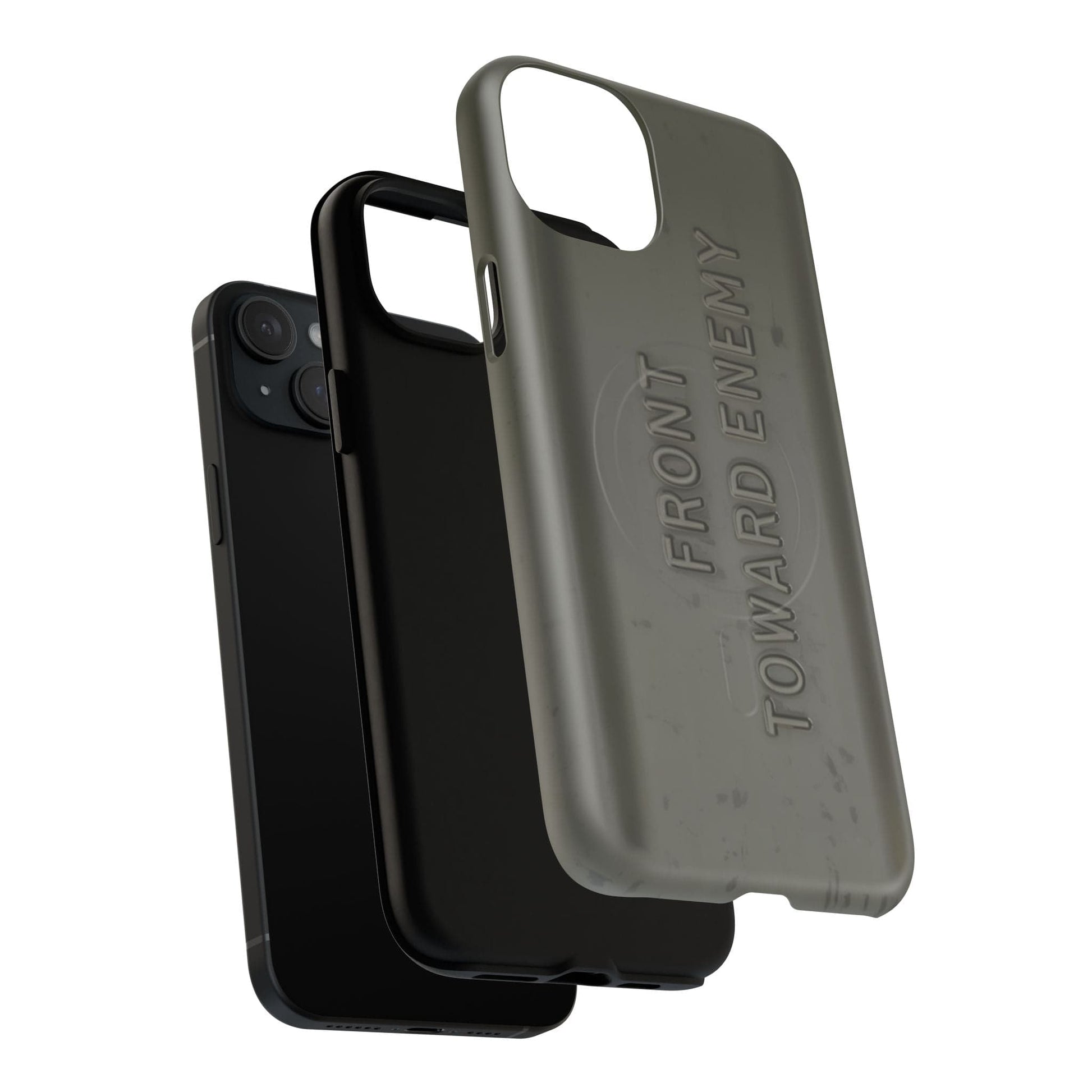 K-Factor Supply Co M18A1 Claymore Gen 3 (Dark ODG) Tough Magnetic iPhone Case