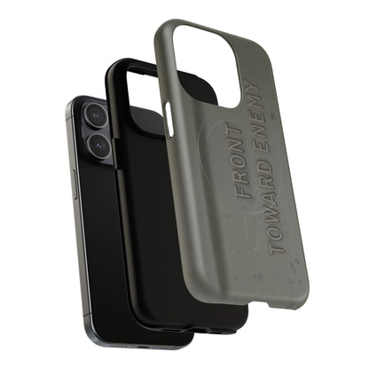 K-Factor Supply Co M18A1 Claymore Gen 3 (Dark ODG) Tough Magnetic iPhone Case