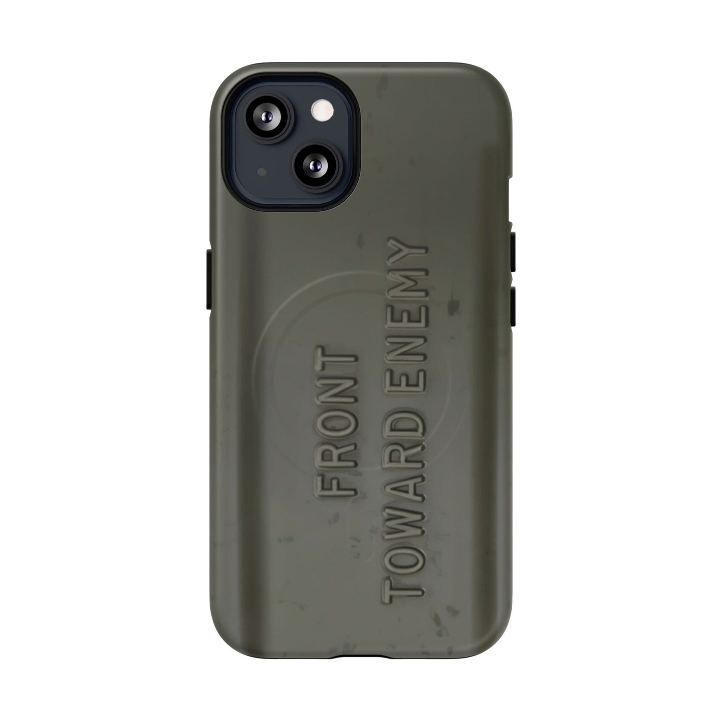 K-Factor Supply Co M18A1 Claymore Gen 3 (Dark ODG) Tough Magnetic iPhone Case iPhone 13
