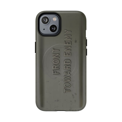 K-Factor Supply Co M18A1 Claymore Gen 3 (Dark ODG) Tough Magnetic iPhone Case iPhone 14