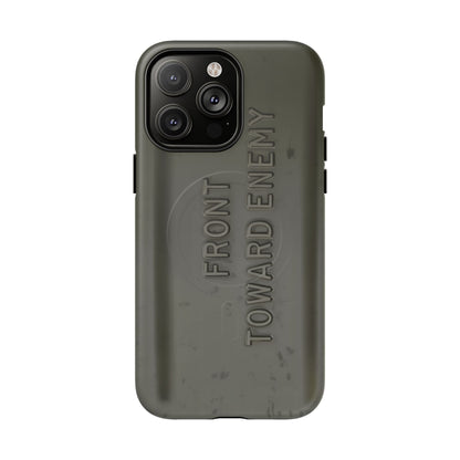 K-Factor Supply Co M18A1 Claymore Gen 3 (Dark ODG) Tough Magnetic iPhone Case iPhone 14 Pro Max