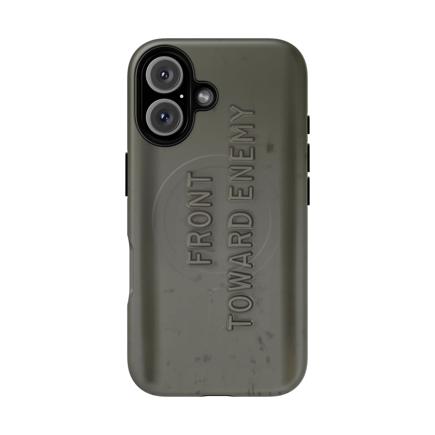 K-Factor Supply Co M18A1 Claymore Gen 3 (Dark ODG) Tough Magnetic iPhone Case iPhone 16