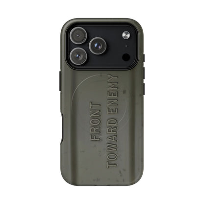 K-Factor Supply Co M18A1 Claymore Gen 3 (Dark ODG) Tough Magnetic iPhone Case iPhone 17 Pro
