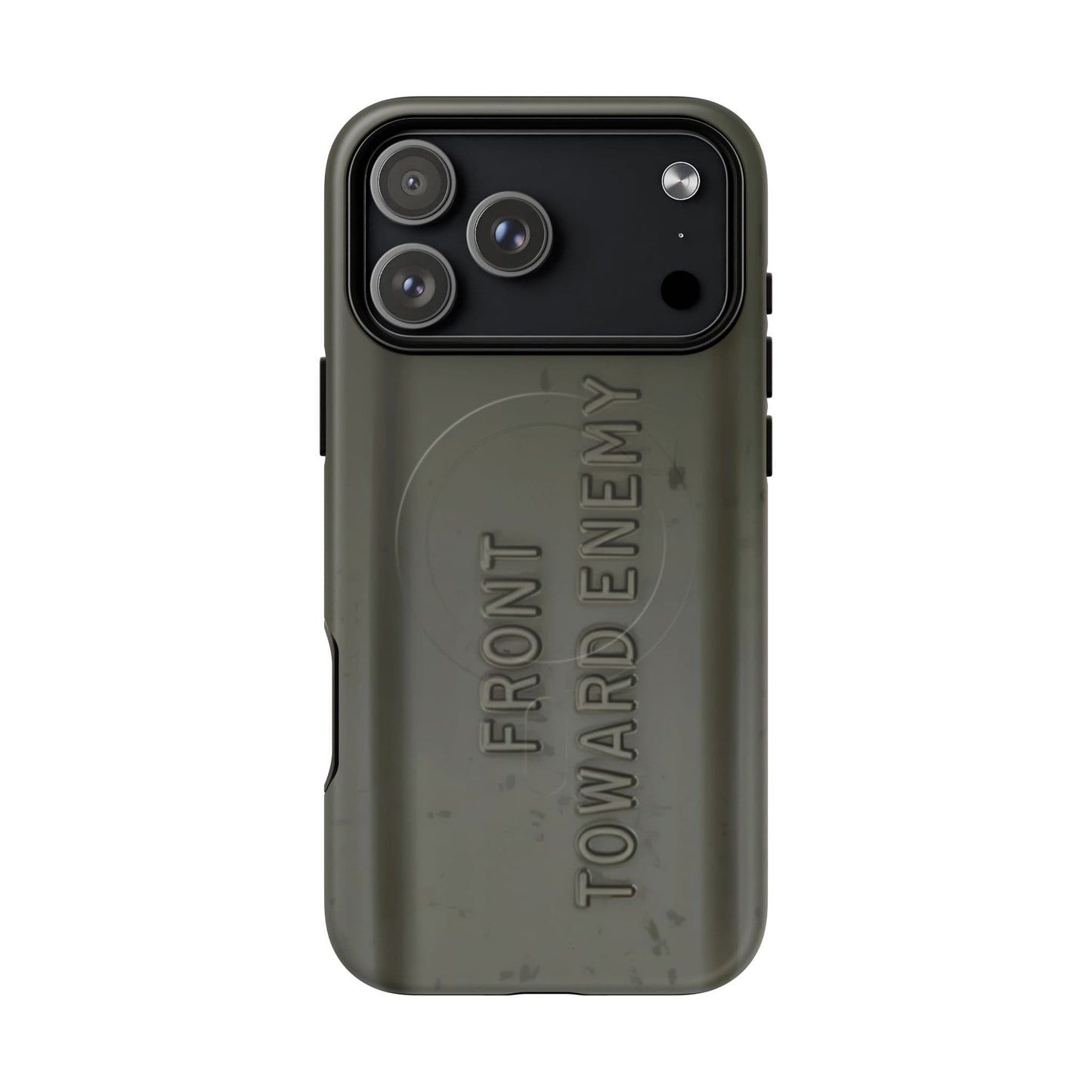 K-Factor Supply Co M18A1 Claymore Gen 3 (Dark ODG) Tough Magnetic iPhone Case iPhone 17 Pro Max