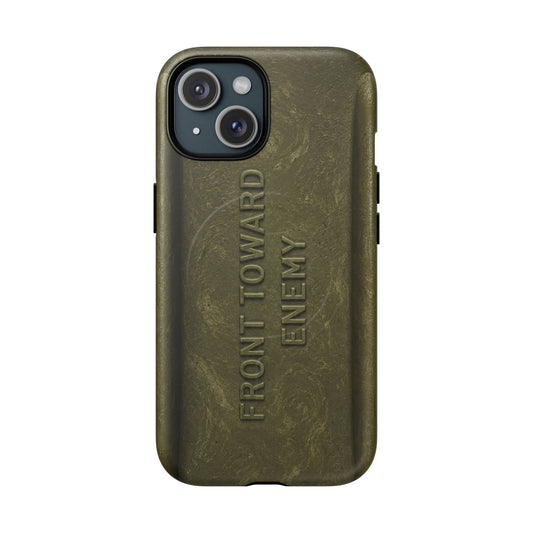K-Factor Supply Co M18A1 Claymore Gen 3 (Enhanced Mk 2) Tough Magnetic iPhone Case iPhone 15