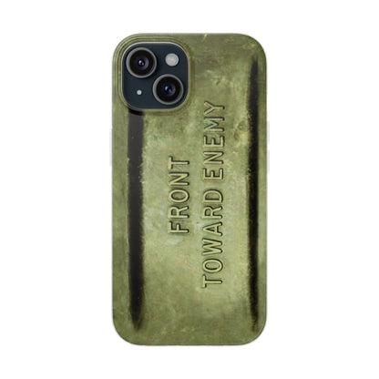 K-Factor Supply Co M18A1 Claymore Gen 3 (Enhanced) Slimline Flexible Phone Case iPhone 15