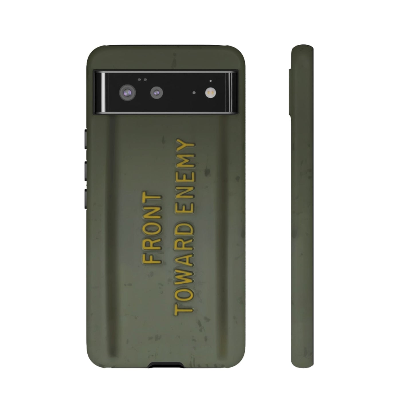 K-Factor Supply Co M18A1 Claymore Gen 3 (ODG/Yellow) Tough Android Case Google Pixel 6