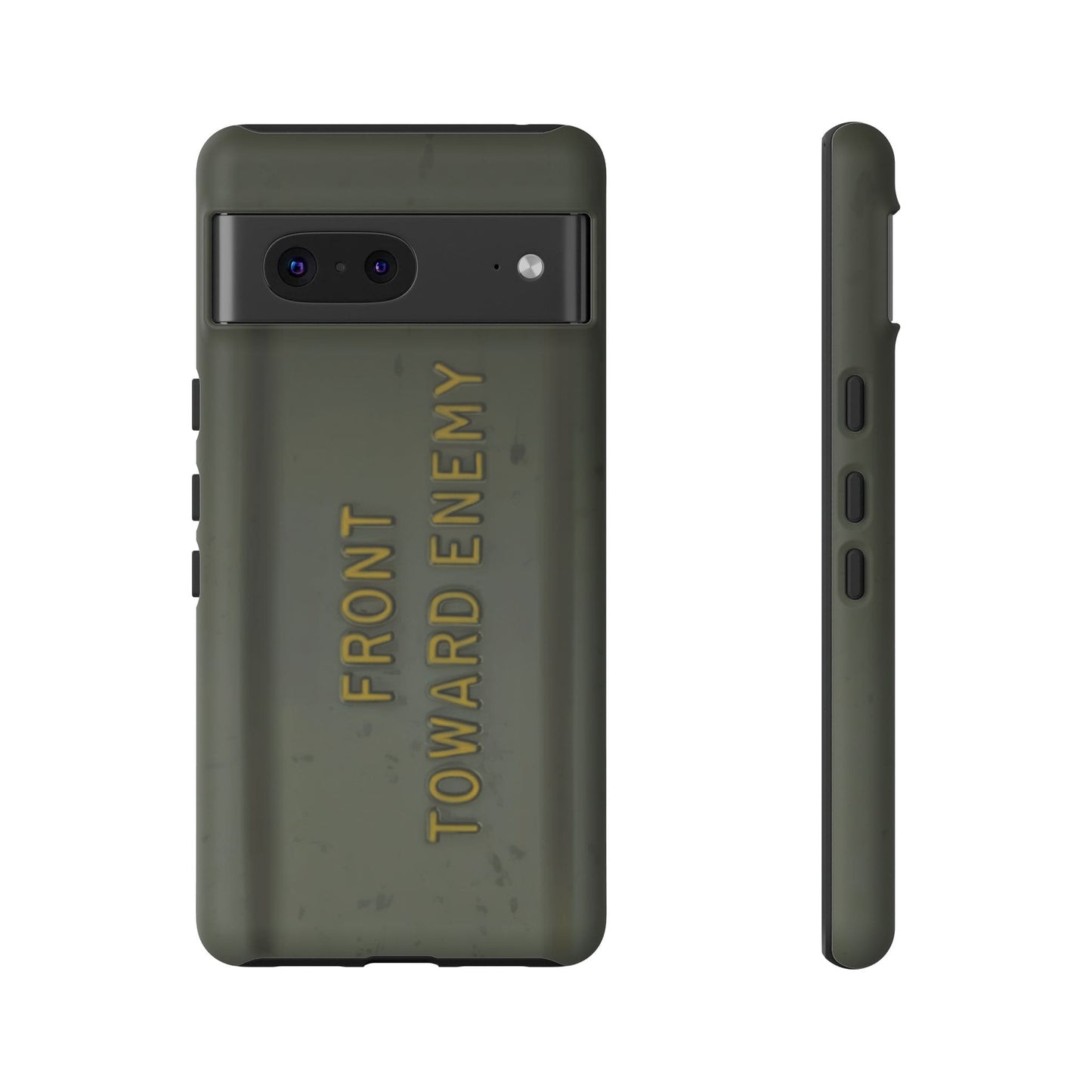 K-Factor Supply Co M18A1 Claymore Gen 3 (ODG/Yellow) Tough Android Case Google Pixel 7