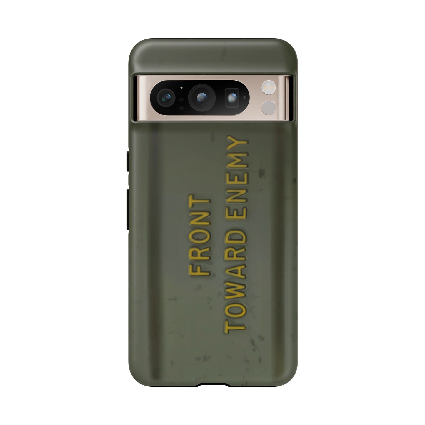 K-Factor Supply Co M18A1 Claymore Gen 3 (ODG/Yellow) Tough Android Case Google Pixel 8 Pro