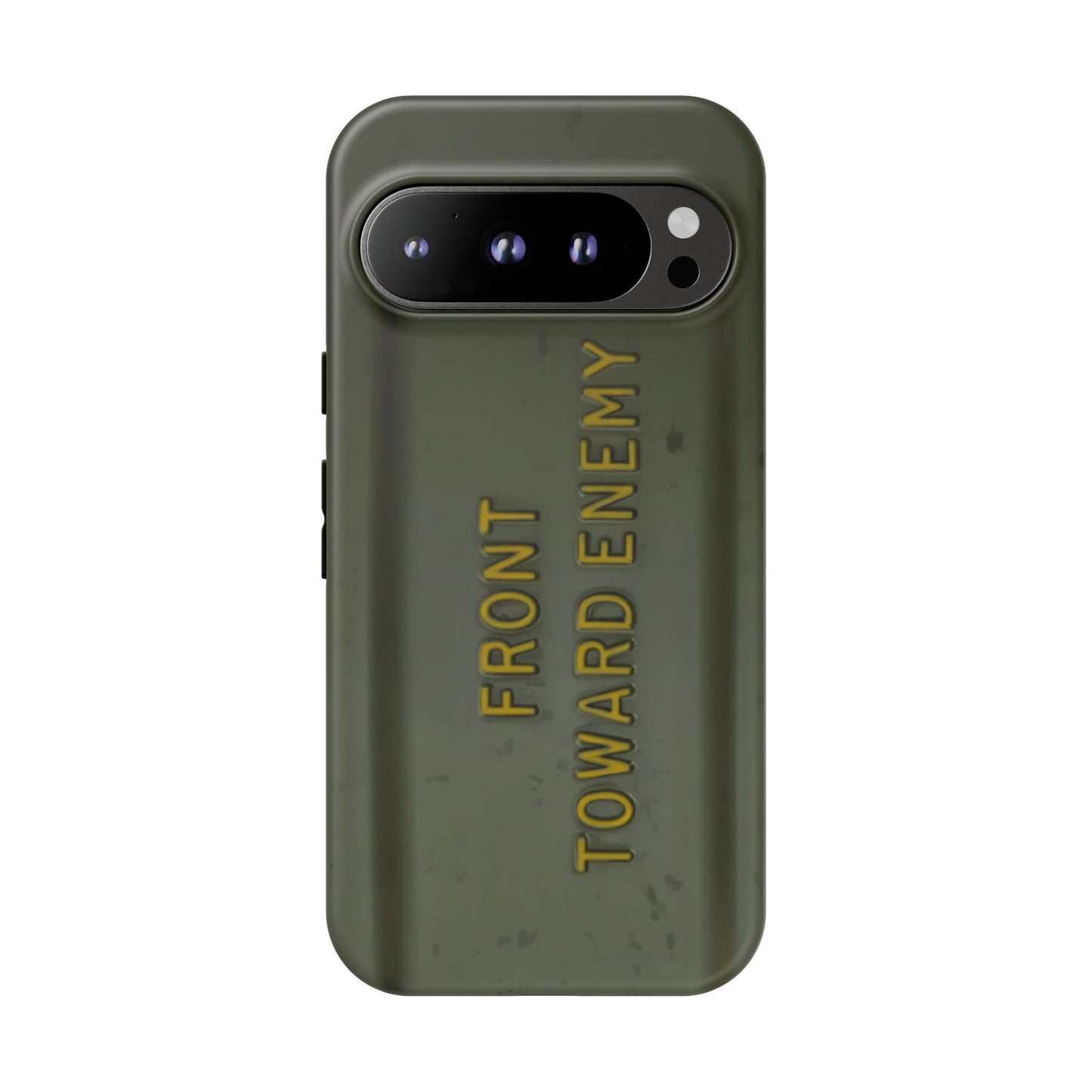 K-Factor Supply Co M18A1 Claymore Gen 3 (ODG/Yellow) Tough Android Case Google Pixel 9 Pro