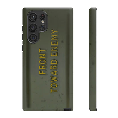 K-Factor Supply Co M18A1 Claymore Gen 3 (ODG/Yellow) Tough Android Case Samsung Galaxy S22 Ultra