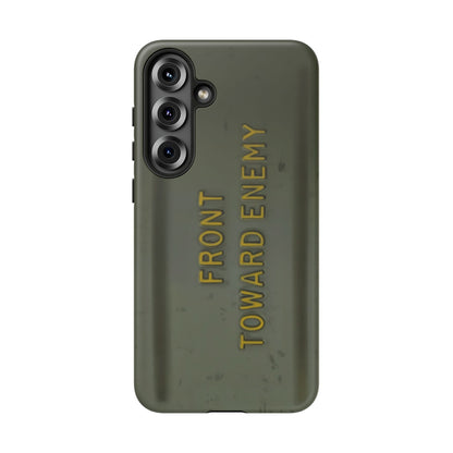K-Factor Supply Co M18A1 Claymore Gen 3 (ODG/Yellow) Tough Android Case Samsung Galaxy S25 Plus