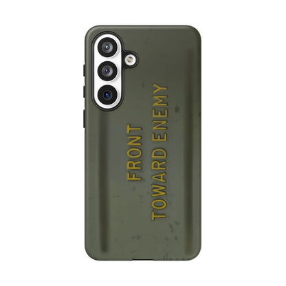 K-Factor Supply Co M18A1 Claymore Gen 3 (ODG/Yellow) Tough Android Case Samsung Galaxy S26 Plus